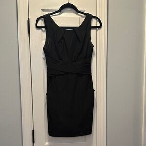 Chic Black Sleeveless Mini Dress